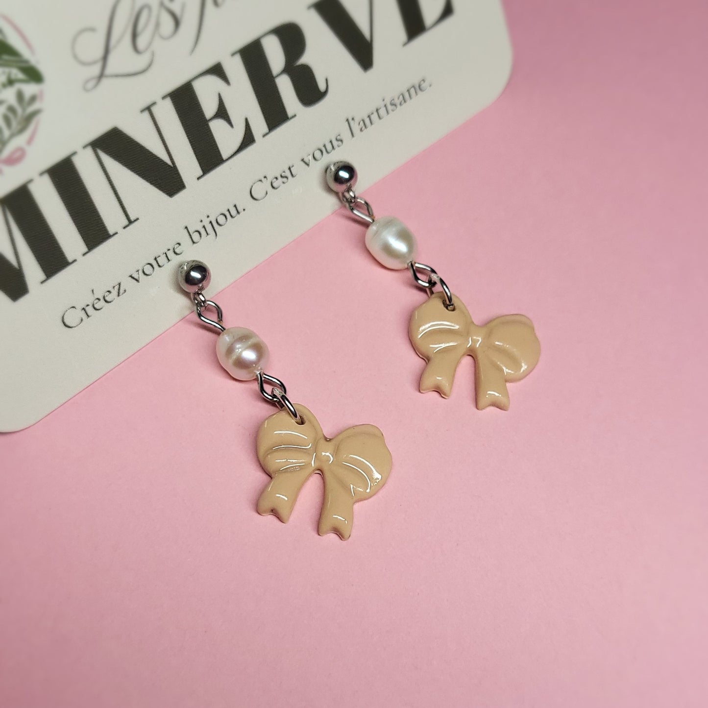 Olympe - boucles d'oreilles argentées