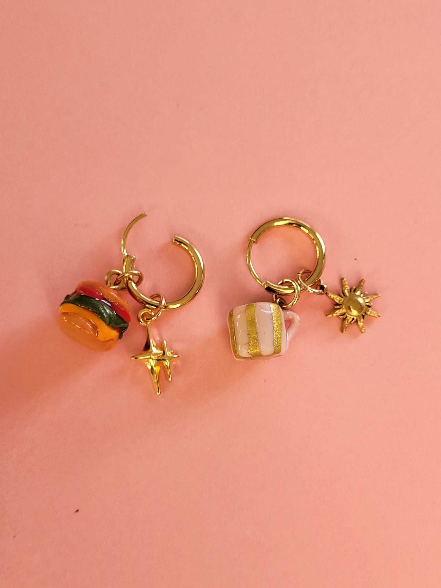 Juliette - créoles rondes dorées