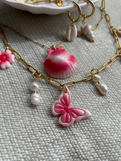 Collier doré Lara - jusqu'à 7 charms
