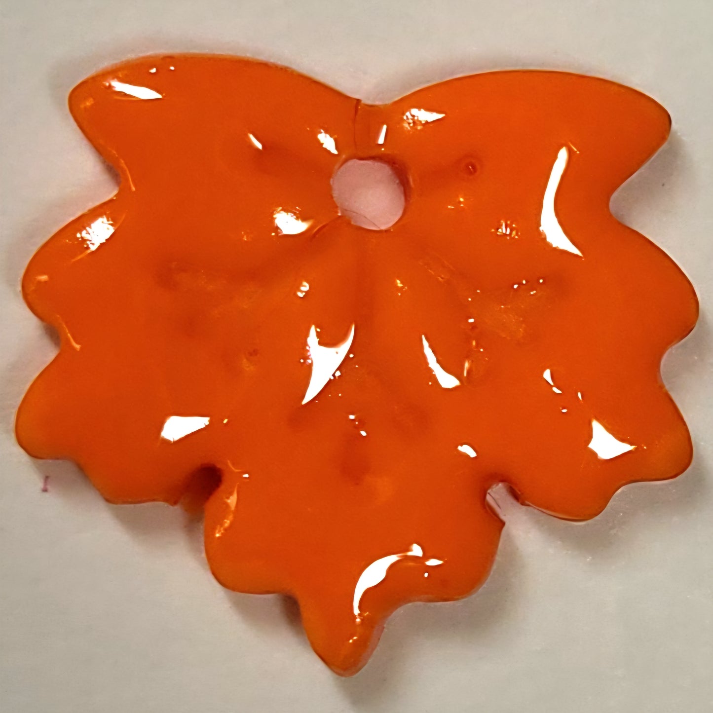 Feuille érable orange