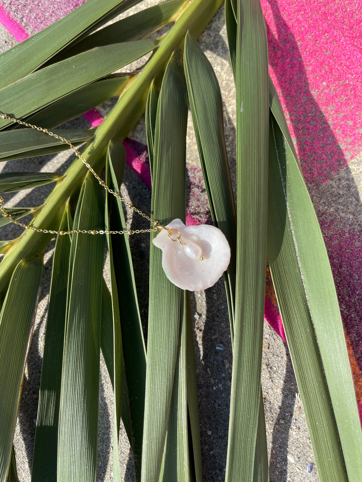 Collier coquillage de sirène 🧜🏻‍♀️
