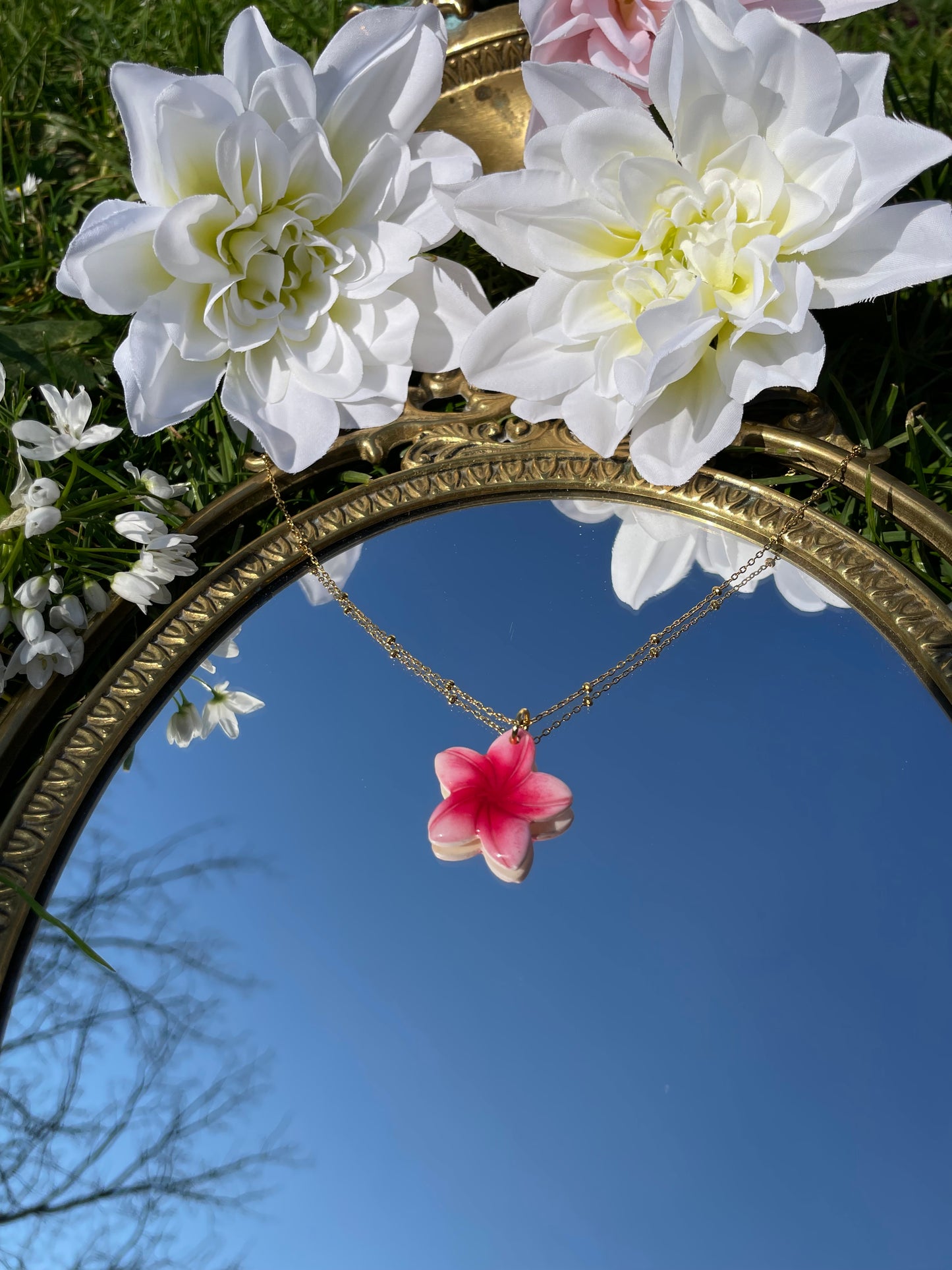 Collier doré Rachel - jusqu'à 3 charms interchangeables