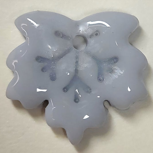 Feuille érable blanche